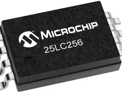 Microchip 25LC256T-I /St,256Kbit ชิปหน่วยความจำ EEPROM,50ns อนุกรม TSSOP แบบ8พิน-SPI