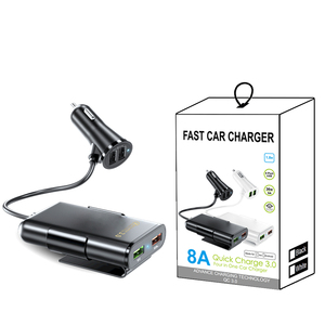 2024 HG 8A Front / Back Seat 4 Port USB Quick Charge 3.0 Car <strong>Charger</strong> for SmartPhone - Product Image 2
