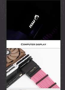 Computer ATX Power Supply 24 Pin 90 Degree Connector 24P <strong>Adapter</strong> Steering Head DIY MOD Mounting Accessories Wiring Artifact - Product Image 4