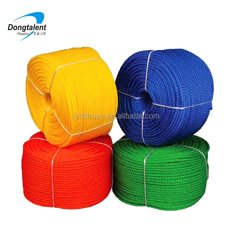 Wholesale Monofilament Plastic Polyethylene PE Rope For Agricultural Farming Outdoor 1 Inch 5/6 Inch 7/8 Inch