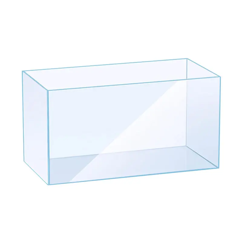 Ultra-clear vidro aquário desktop ecológico planta aquática aquário aquário mini aquário aquário