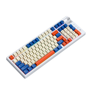 T-WOLF T70 Trimode Mechanical <strong>Keyboard</strong> Customized Red Switch Retro RGB <strong>Keyboard</strong> Charging 97 <strong>Keys</strong> - Product Image 2