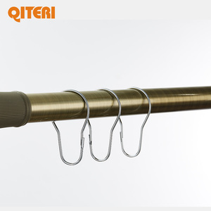 Chất Lượng Cao Trượt Vòng Pin Cửa Rắn Que Với C Hình Dạng Đầu Dễ Thương Chim Cánh Cụt Nhựa Nhựa Tắm Rèm Móc Cho Phòng Tắm - Product Image 4