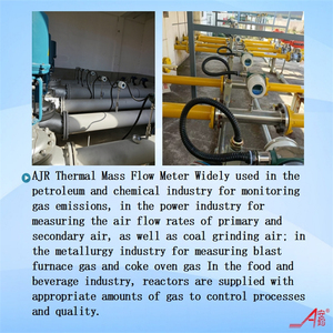 DN80 Flange Oxygen Nitrogen Biogas Air Hydrogen <strong>Pulse</strong> <strong>Output</strong> Digital Thermal Gas Mass Flow Meter <strong>Flowmeter</strong> ODM OEM Customize - Product Image 6