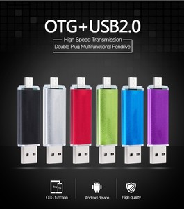 แฟลชไดรฟ์แบบ2 In 1,แฟลชไดรฟ์ USB OTG ขนาดเล็ก USB 2.0 Pendrive 4G 8G 16GB 32G 64GB สมาร์ทโฟนแอนดรอยด์ Micro OTG แฟลชไดรฟ์ - Product Image 2