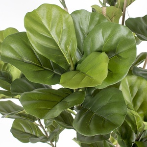 TH-15 heißer Großhandel künstliche Ficus Bonsai Bäume Kunststoff Faux Kunststoff Zimmer pflanzen Geige Blatt Feigen baum