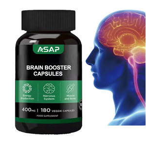 OEM Natural Brain Supplement Kapsel Fokus konzentration Verbessern Sie das Gedächtnis Brain Boost Kapseln - Product Image 1