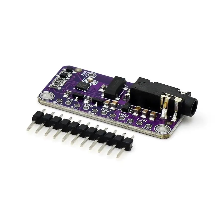 Módulo transmisor FM estéreo DC 3-5V SI4713 Módulo MCU de Radio inalámbrico Digital para microcontrolador LED electrónico DIY