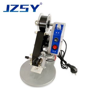 High Quality Manual Aluminum Foil Stamped Metal Code Coder/3 Printing Lines Plastic Bag <strong>Coding</strong> Machine for Small Business - Product Image 4