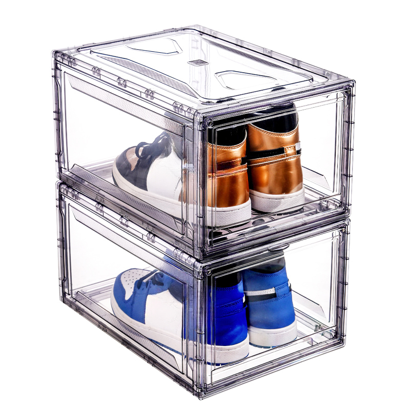 Transparent- 38*26*20cm- Front drop