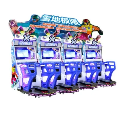 Funny Indoor Arcade Game Machine Snow Boarder Coin Vận Hành Arcade Trò Chơi Giải Trí Máy Cho Cửa Hàng Trò Chơi