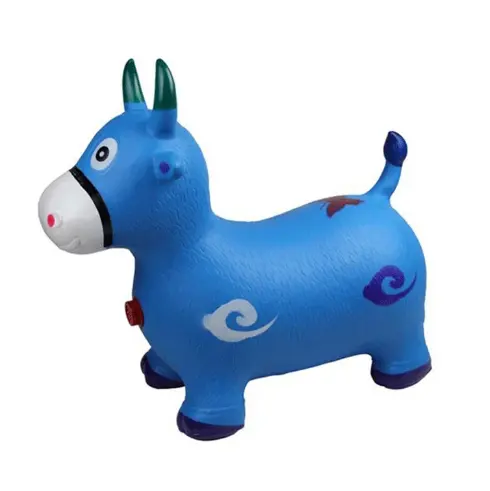 Penjualan Terbaik Mainan Anak-anak Kuda Lompat Hewan Tiup PVC