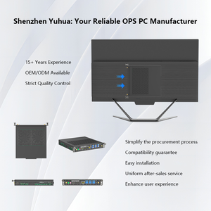 YUHUA OPS PC Support Win-10 Win-11 Linux System OPS Computer para Smart Board y pantalla plana INTERACTIVA 4K OPS Computer