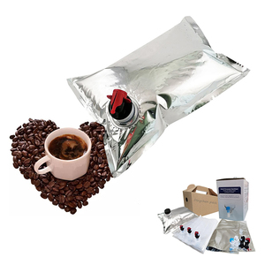 Kutuda alüminyum aseptik BIB çanta şarap 3L 5L 20L sıvı içecek kahve içecekler ambalaj çanta ile kutuda akıtma musluğu - Product Image 1