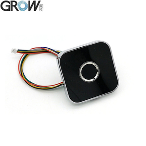 GROW R502-AW DC3.3V Ring LED custodia in lega di zinco modulo di impronte digitali sensore controllo accessi Arduino