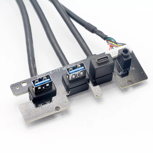 สาย USB 3.0ถึง19พินและอุปกรณ์เสริมที่ใช้กันทั่วไปเคสพีซีสายคอมพิวเตอร์2.0 kabel 5Gbps snelle Data SYNC Hard DRIVER - Product Image 6