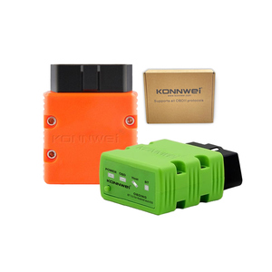 ミニタイプELM327OBD2 Bluetooth 5.0 25K80OBD2ドングルKONNWEIKW902カーエラーコードリーダー - Product Image 1