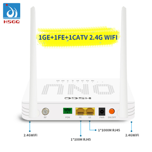 สายไฟเบอร์ออปติก CATV ONU Ipv4/Ipv6 SSID 4 * RJ45ประเภทอินเตอร์เฟสเครือข่าย ONU - Product Image 2