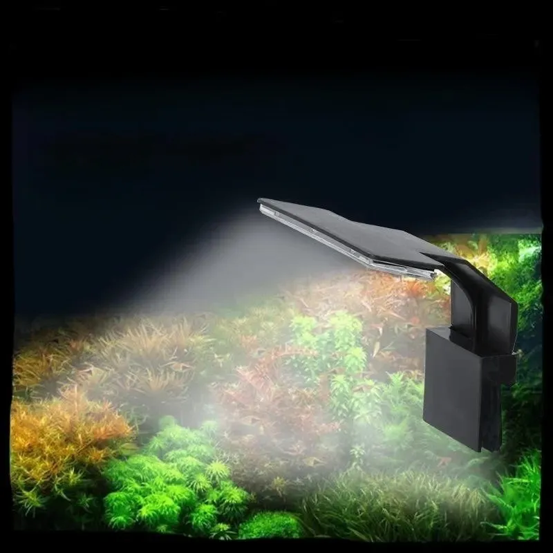 Desktop Aquarium Led Wasserpflanzen Lampe Mini-Clip Aquarium-Lampe Aquarium led Wasserpflanzen-Lampe super hell kleines Clip-Lichtu