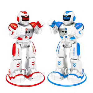 Juguete interactivo inteligente RC Robot para niños luces LED música robótica educativa juguete electrónico de plástico para aprendizaje STEM - Product Image 4