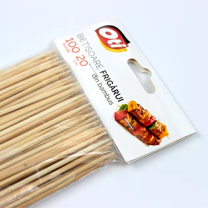 环保一次性竹签一袋，带定制标志印刷 - Product Image 4