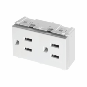 Interruttori a parete elettrici a doppio pulsante con chiave multifunzione standard italiano e presa per prese domestiche a 2 gang