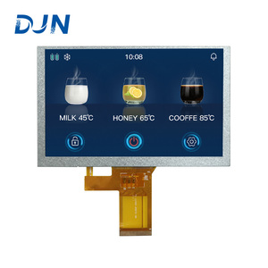 DJN Módulo de pantalla LCD TFT con interfaz RGB de 5,0 pulgadas 800x480 Panel LCD DE COMPOSICIÓN DE PANTALLA IPS - Product Image 1