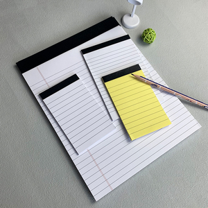 Tear Away Bloc de notas Papel perforado Wide Ruled 80GSM Papel grueso Premium Almohadillas legales Tabletas de escritura Blocs de notas personalizados para oficina - Product Image 2