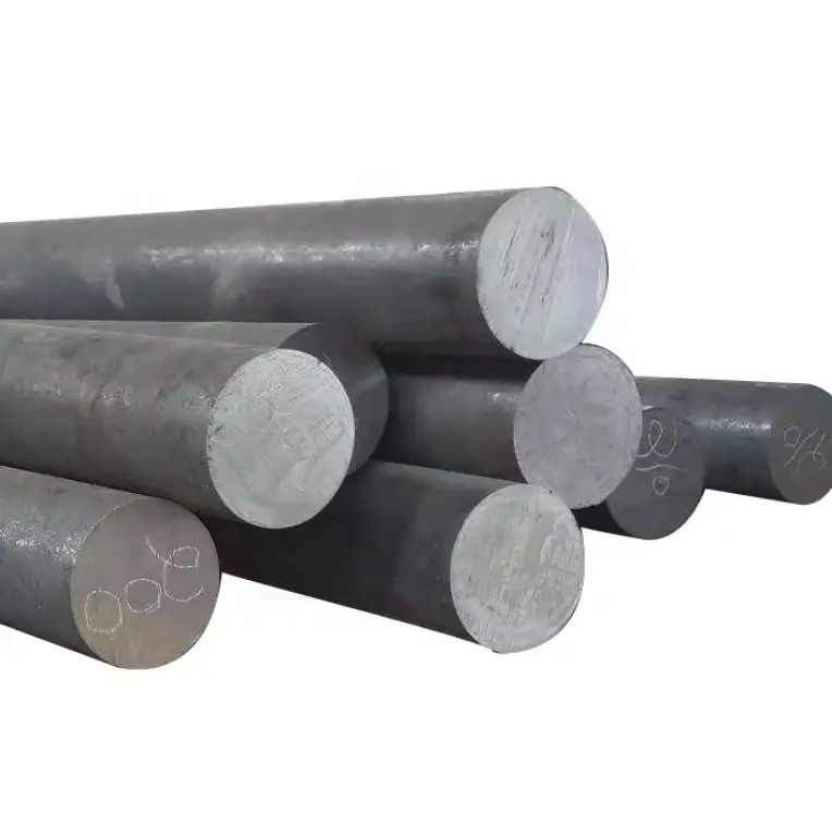 Barre tonde in acciaio al carbonio ad alta resistenza ST45 ST52 tonde in acciaio al carbonio