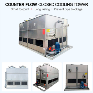 Công nghiệp hệ thống làm mát với động cơ và máy bơm truy cập dòng chảy lạnh nước tháp làm mát - Product Image 5