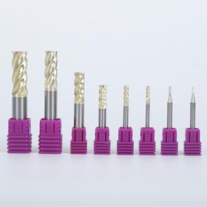 Tốc độ cao 4 sáo cacbua rắn cuối nhà máy-Nhà máy chuyên nghiệp tùy chỉnh cho Hợp kim Titan - Product Image 6