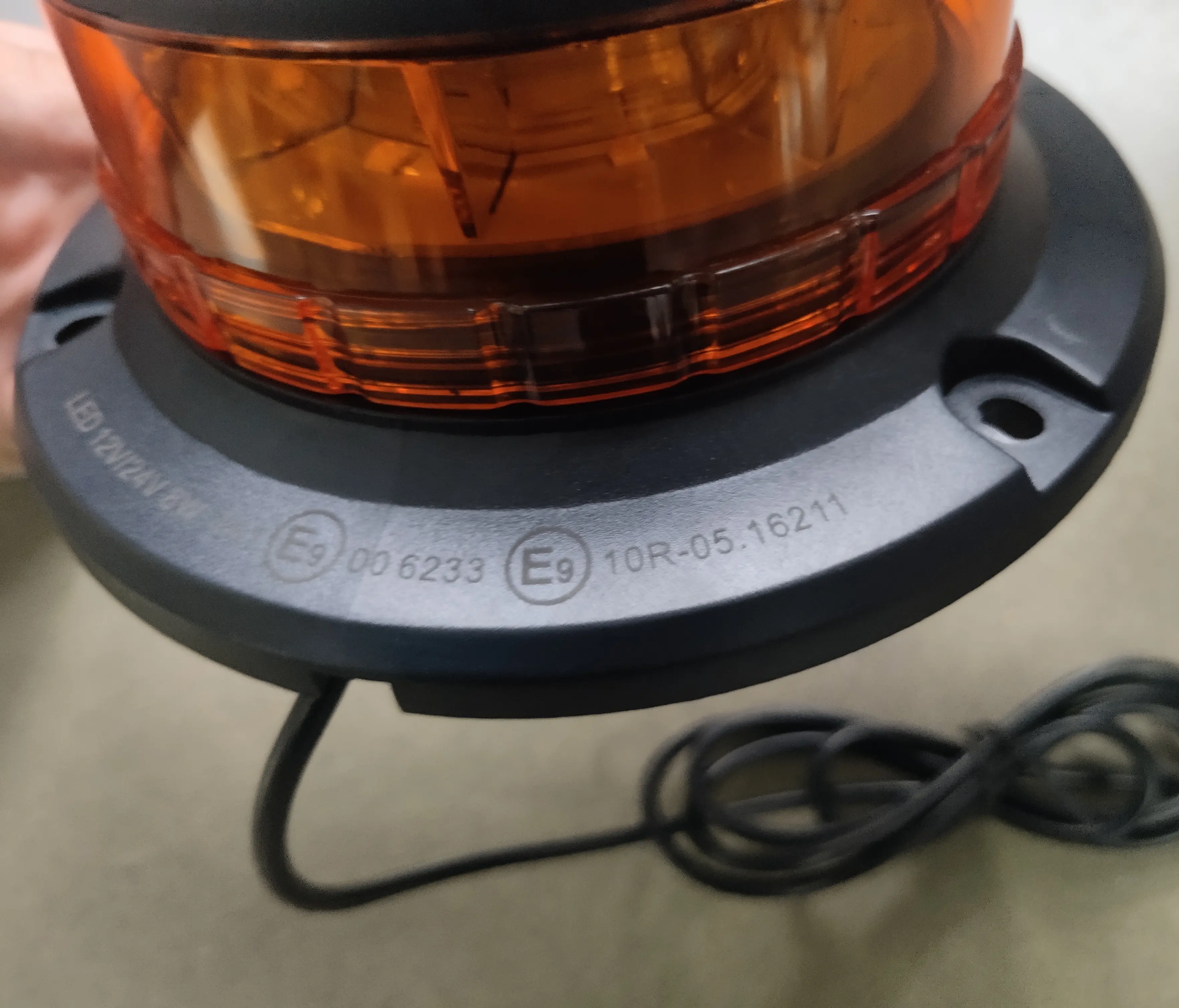 LED 3535 alüminyum Amber madencilik 24v kamyon elektronik flaş lamba güçlü manyetik IP65 döndürülmüş acil durum led'i Beacon marine işık