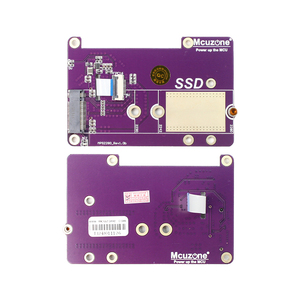 Raspberry Pi 5 PCIE zu M2 HAT Adapter Board NVME M.2 2242 2280 SSD Erweiterungsplatte kompatibel mit Raspberry Pi 5 - Product Image 5