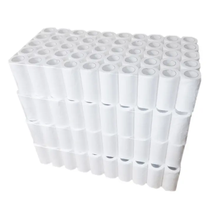 Factory Wholesale Hotel Use Small Roll Paper Hollow Core 25g 200 Circle Roll Toilet Paper