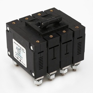 Serie A Tipo A 1 2 3 4 Polos 1P 2P 3P 4 P Push Manual Reset Protector de sobrecarga Disyuntor magnético hidráulico enchufable 415V AC - Product Image 6