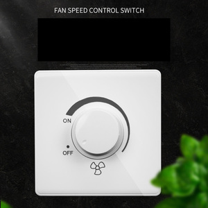 Yüzeye monte 86 tipi elektrikli tavan vantilatörü topuz anahtarı kademesiz hız kontrol anahtarı - Product Image 4