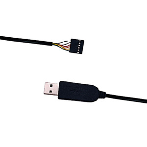 USB Dupont 6PIN seri indirme kablosu FT232 + ZT213 çift çekirdekli 1.8M L endüstriyel uygulama bakır kablo - Product Image 3