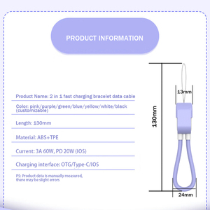 Mini Data <strong>Cable</strong> Fast Charging Data Transmission Charging <strong>Cable</strong> - Product Image 3