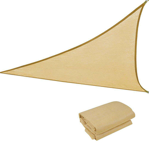 HDPE Woven Triangle Sun <strong>Shade</strong> <strong>Sail</strong> Outdoor Patio Fabric Shelter Cloth Screen Awning UV Block Sun <strong>Shade</strong> Sails - Product Image 6