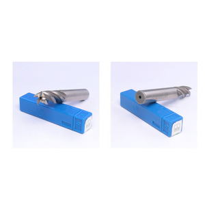 Milling <strong>Cutters</strong> 4-Flute Titanium Coated HSS End Mill Set Full-size CNC Router Bit for Wood Steel Milling - Product Image 4