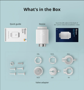 Sonoff ZigBee TRV วาล์วหม้อน้ำควบคุมอุณหภูมิอัจฉริยะ trvzb สำหรับบ้านควบคุมอุณหภูมิความร้อนใช้ได้กับ Alexa Google Home - Product Image 6