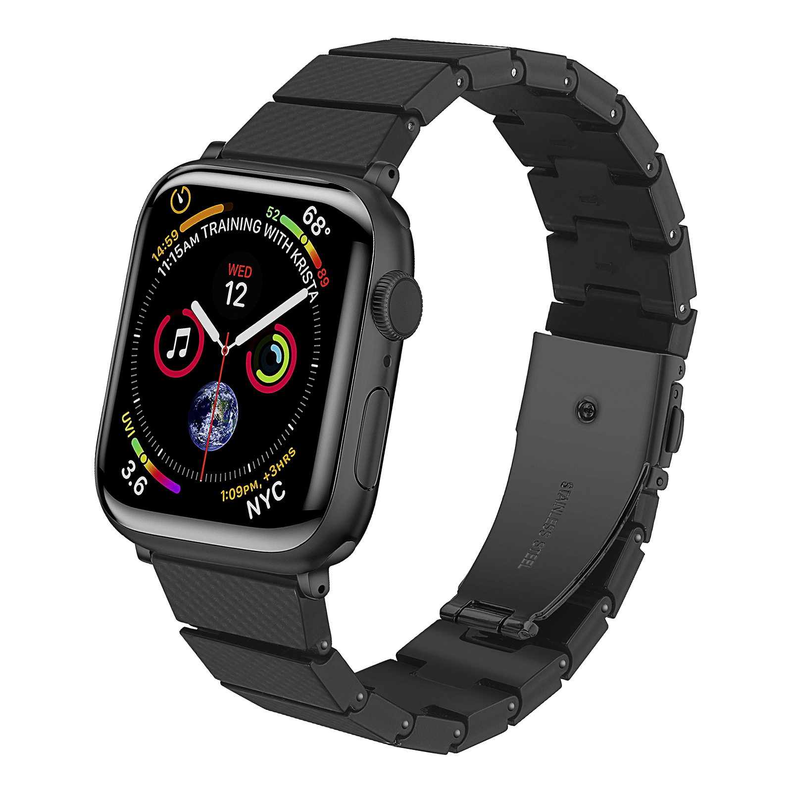 Carbon fibre black