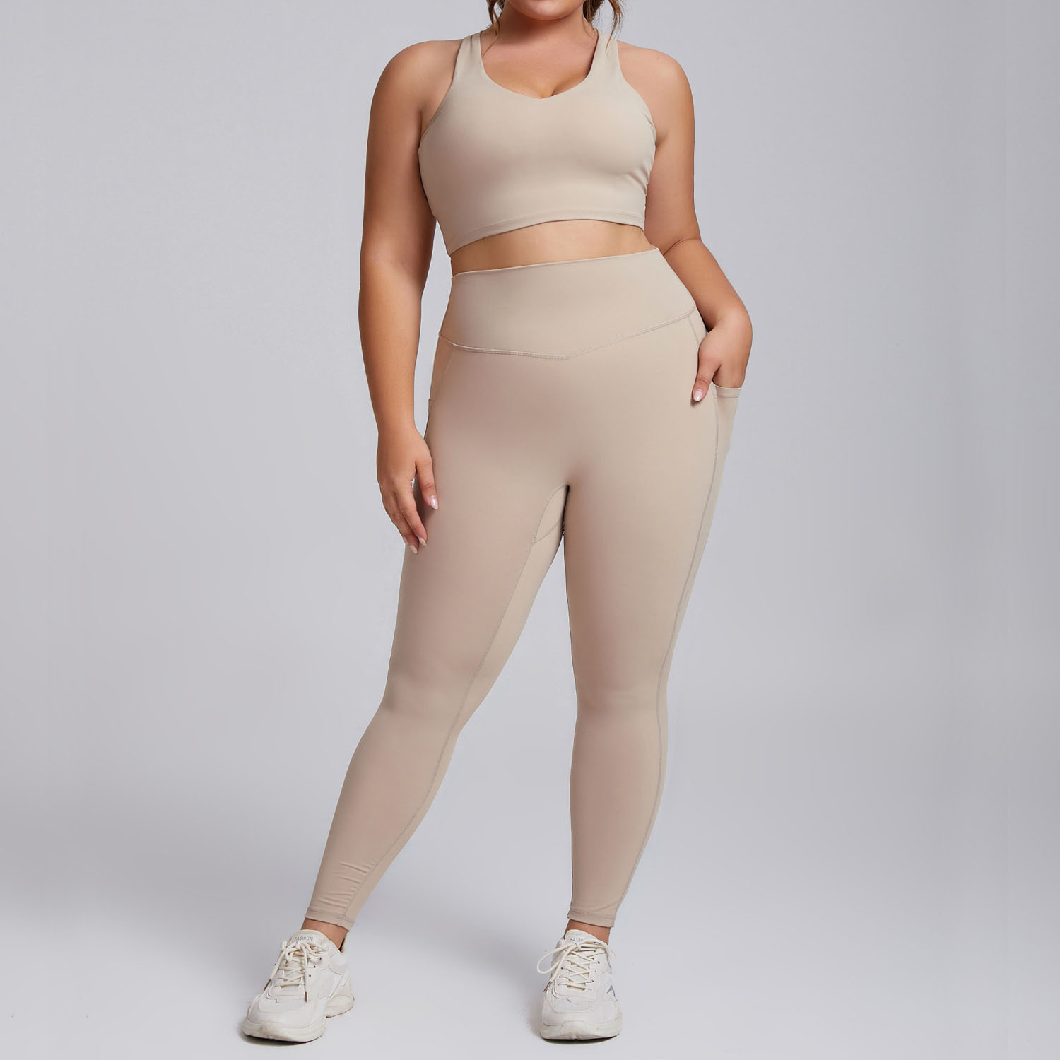 Reggiseno+Pantalone Albicocca