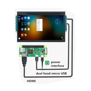 10,1 Zoll 1280x800 HD Himbeer Pi Null LCD-Bildschirm Kit Tragbares Gaming-Display für Switch PS4/5 - Product Image 1