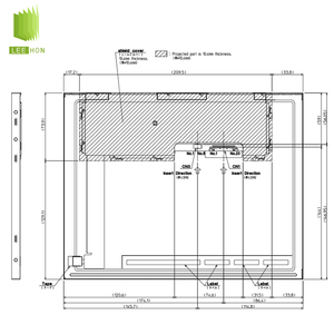 หน้าจอแสดงผล TFT LCD ขนาด12.1นิ้วเครื่อง CNC ป้องกันแสงสะท้อนอุณหภูมิกว้างแผงควบคุมแอลซีดีโมดูล LCD - Product Image 5