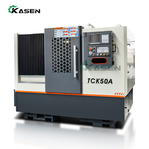 Carson TCK50A Centro de torneado CNC de alta precisión TCK50A Máquina de corte de metal Herramienta Torno CNC hidráulico personalizado - Product Image 1