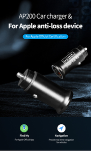 Localizador de dispositivo de cargador de coche Usb multifunción de alta calidad Find My Tag Tracker funciona para Find My - Product Image 5