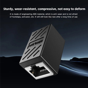 <strong>Network</strong> Lan Ethernet <strong>Adapter</strong> Cat7 Cat6 Cat5e Cat5 Female to Female Ethernet Connector Extender Inline RJ45 Coupler - Product Image 3