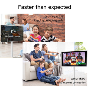 手机触摸开关中的交互式32英寸智能电视PS4 PS5游戏显示器液晶显示屏可移动电视 - Product Image 6