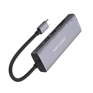 6 in 1 USB Type C Hub USB3.0 Docking Station with RJ45 Gigabit Ethernet Network <strong>Adapter</strong> for Mackbook <strong>Notebook</strong> Laptop - Product Image 2